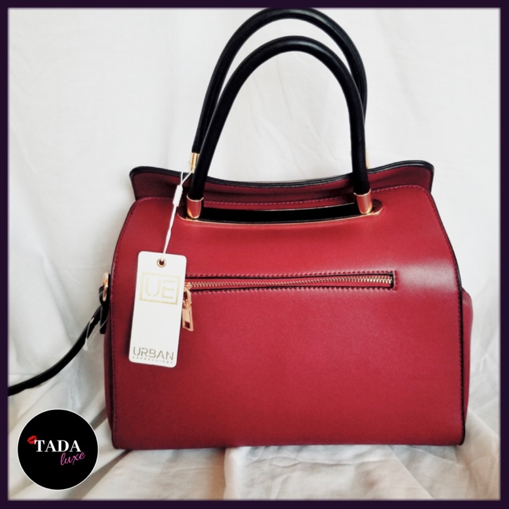 NEW. Urban Expressions Red Handbag